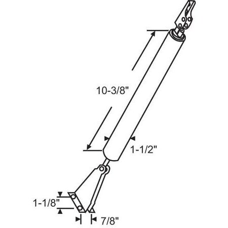 Strybuc HD Pneumatic Closer 18-97B